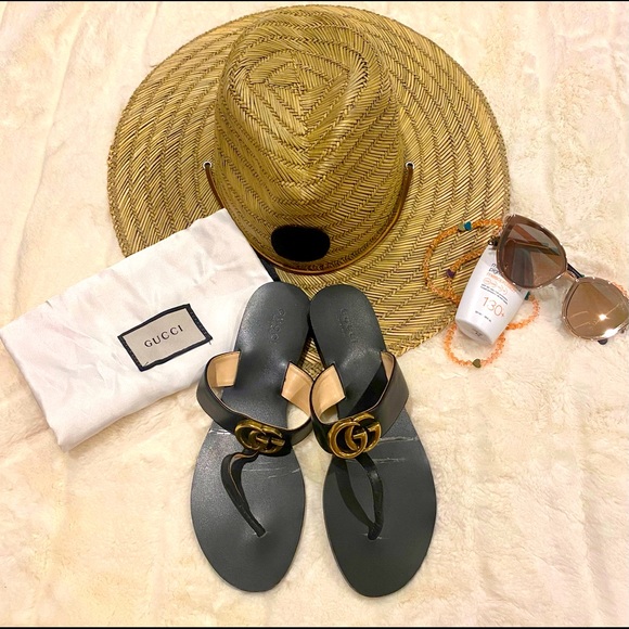 Gucci sandals, only worn three times - Picture 1 of 13